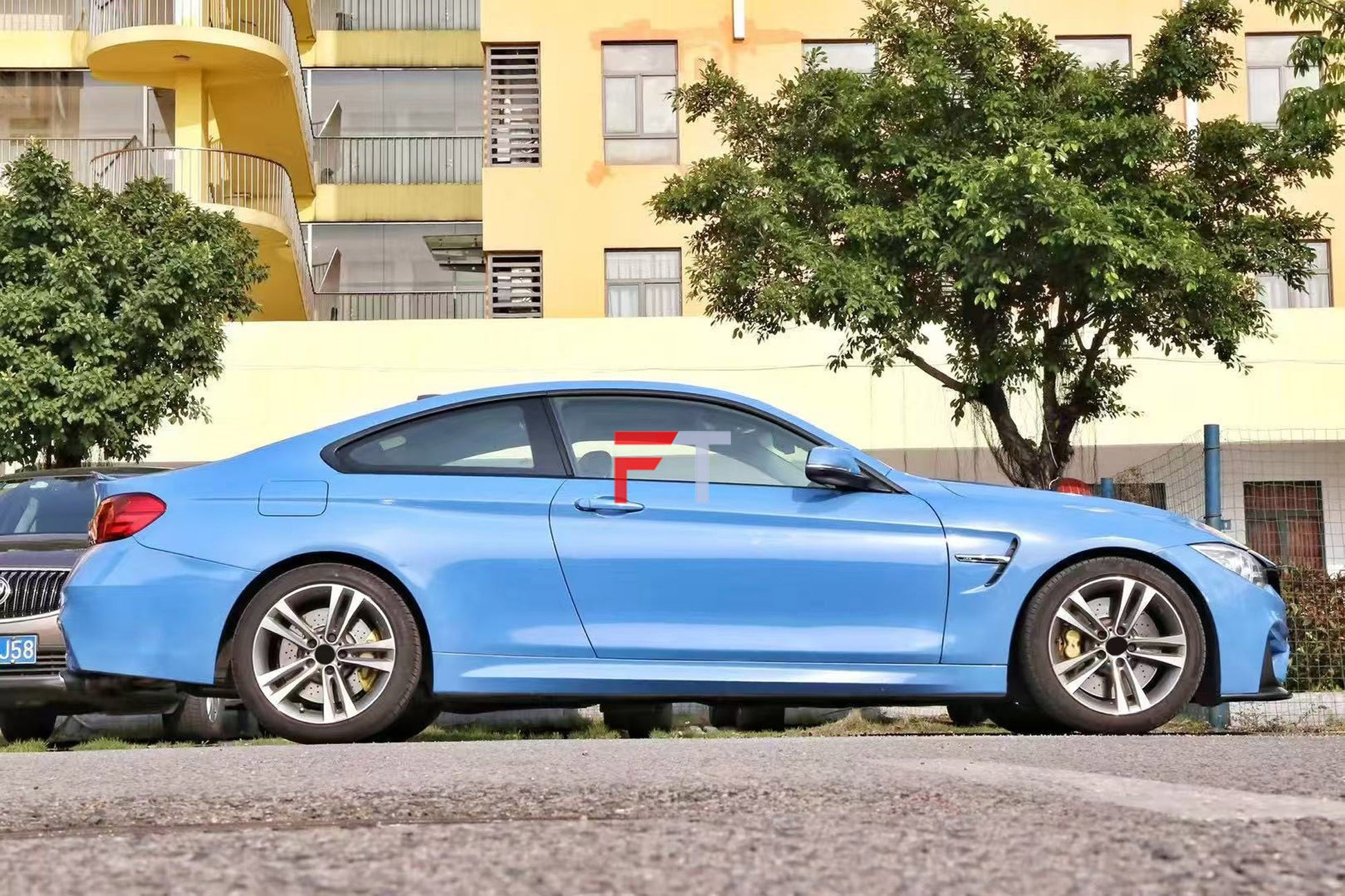 BMW M4 F82 conversion body kit for BMW 4 Series F32 F33 F36 2014 - 2017