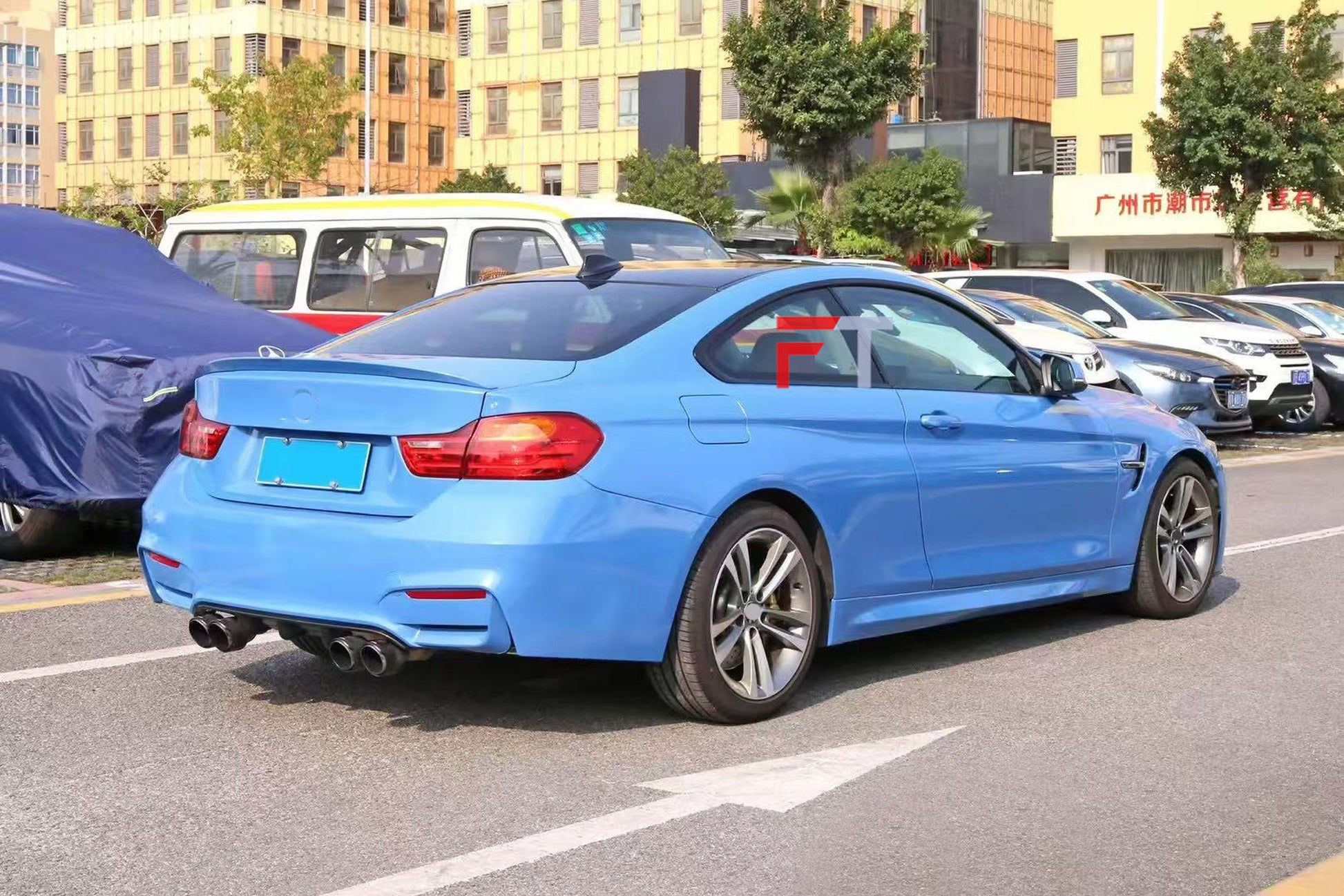BMW M4 F82 conversion body kit for BMW 4 Series F32 F33 F36 2014 - 2017