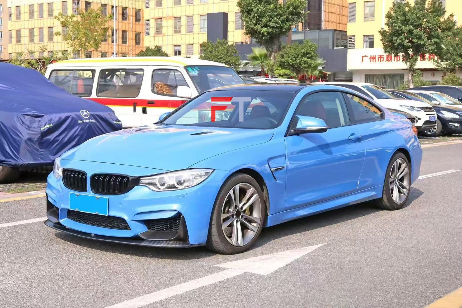BMW M4 F82 conversion body kit for BMW 4 Series F32 F33 F36 2014 - 2017