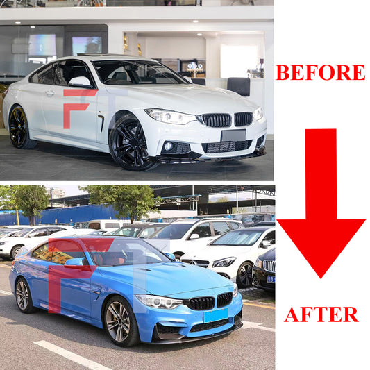 BMW M4 F82 conversion body kit for BMW 4 Series F32 F33 F36 2014 - 2017