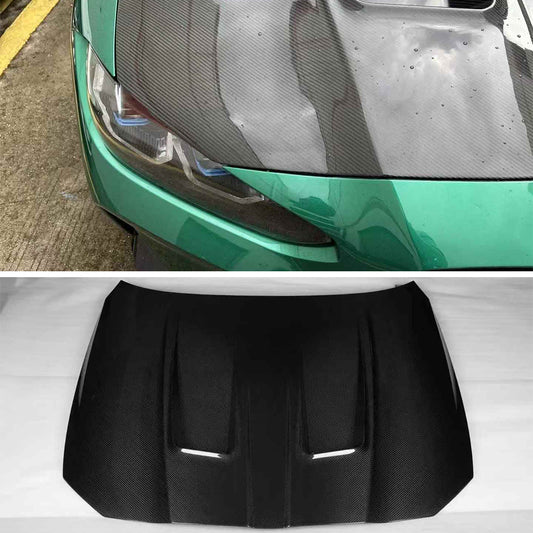 Dry carbon fiber hood bonnet kit A-N for BMW M3 G80 BMW G82 2021 - 2024