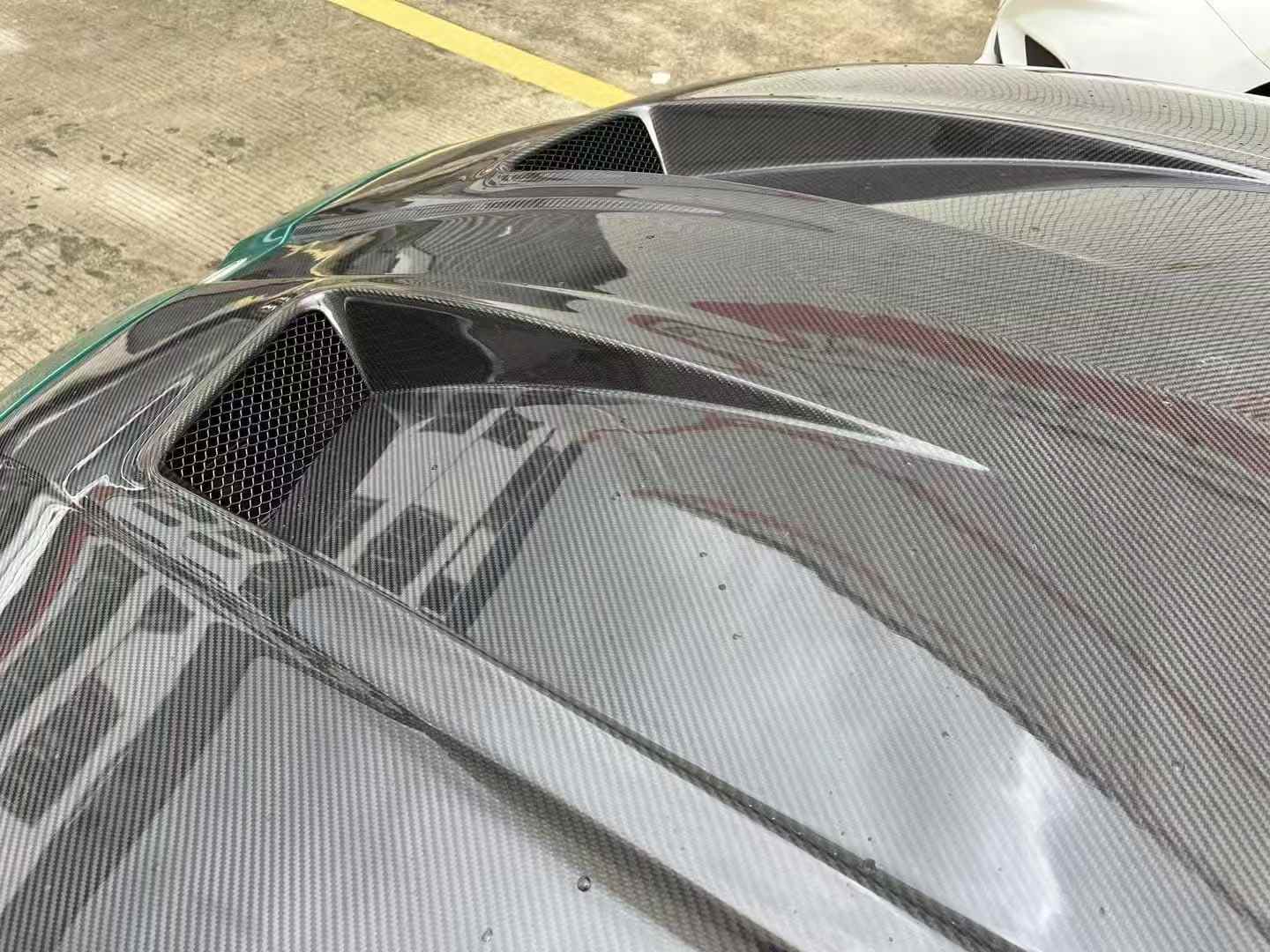 Dry carbon fiber hood bonnet kit A-N for BMW M3 G80 BMW G82 2021 - 2024