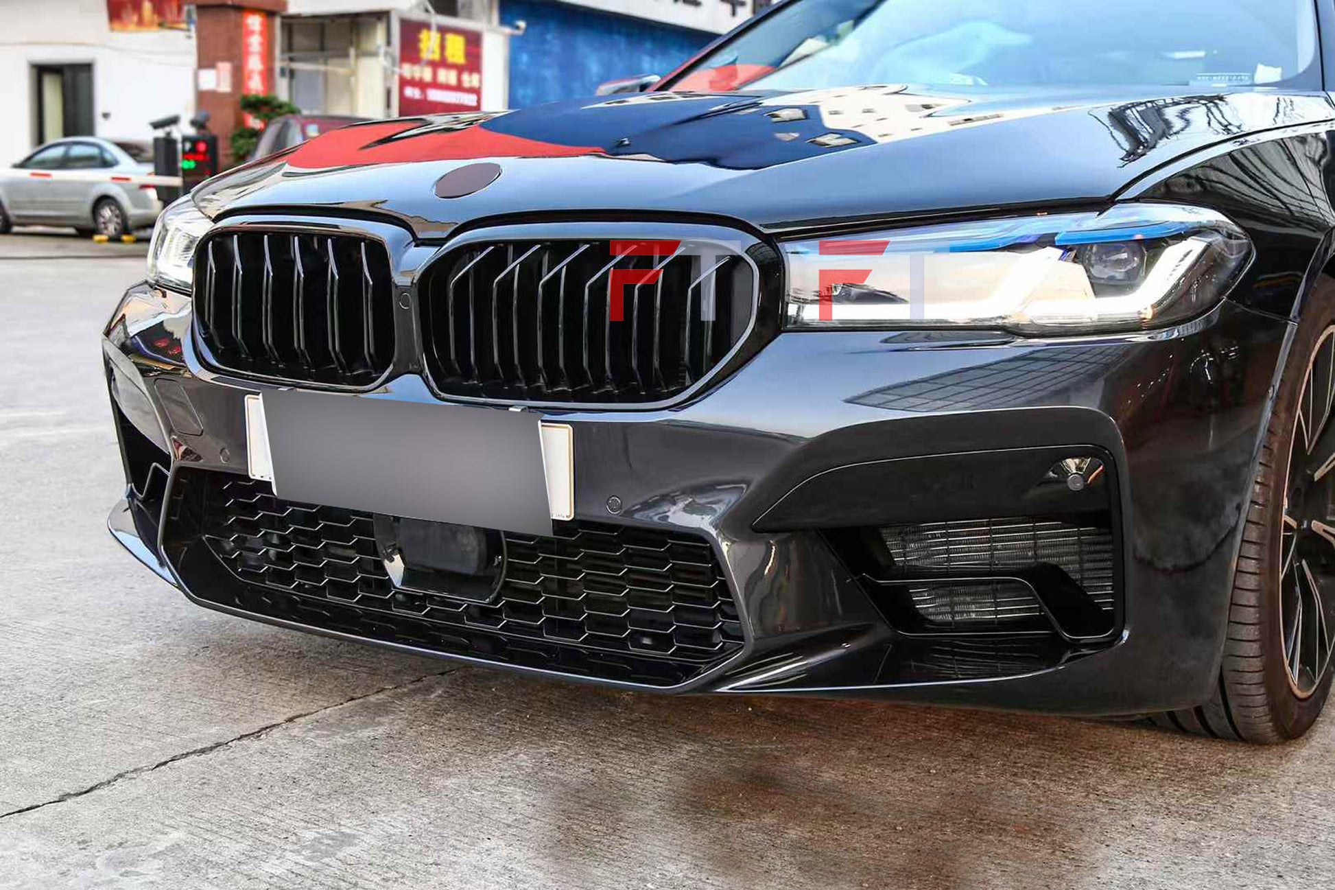 BMW M5 F90 style upgrade front bumper assembly for BMW G30 G38 2020-2024