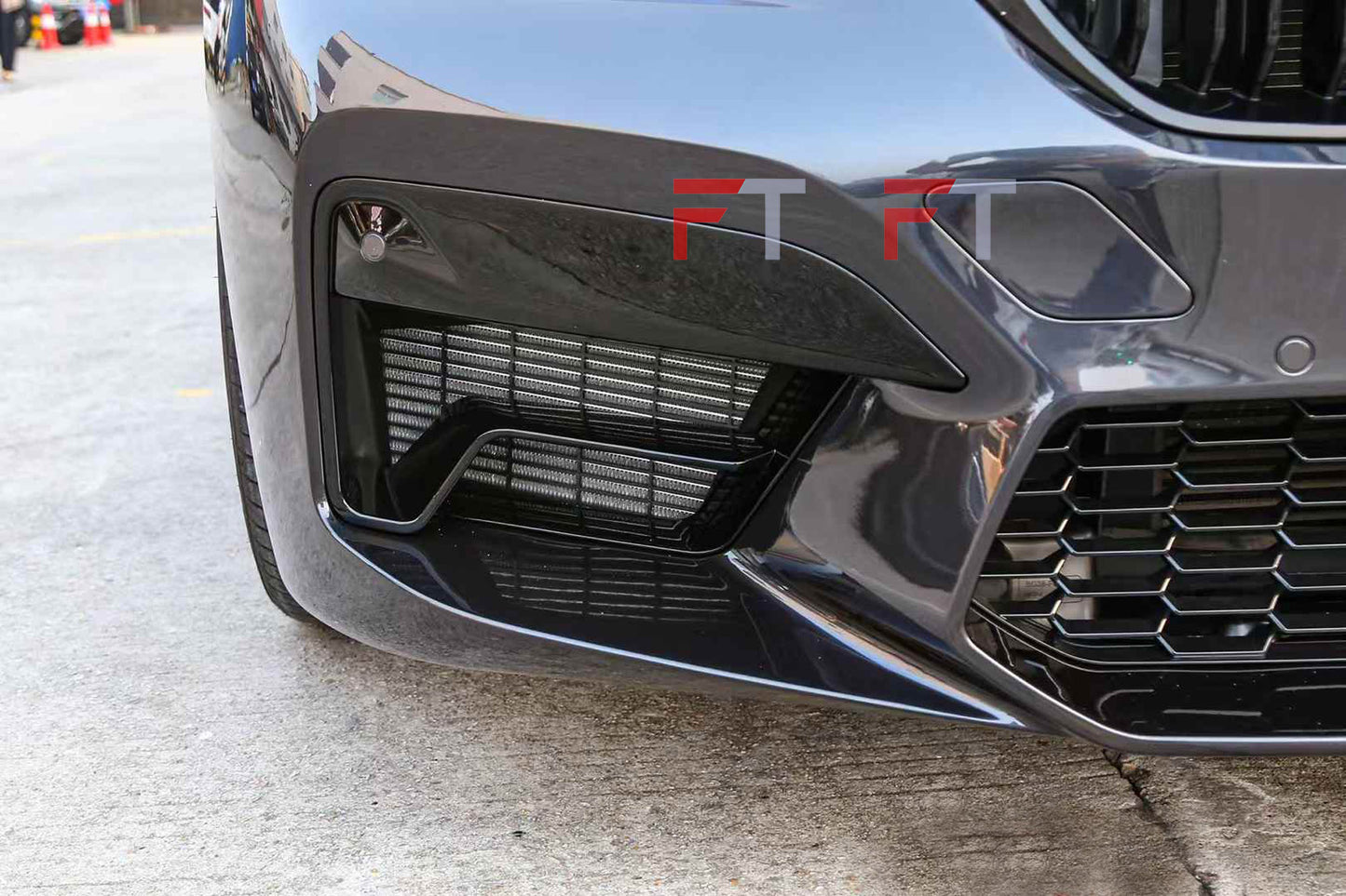 BMW M5 F90 style upgrade front bumper assembly for BMW G30 G38 2020-2024