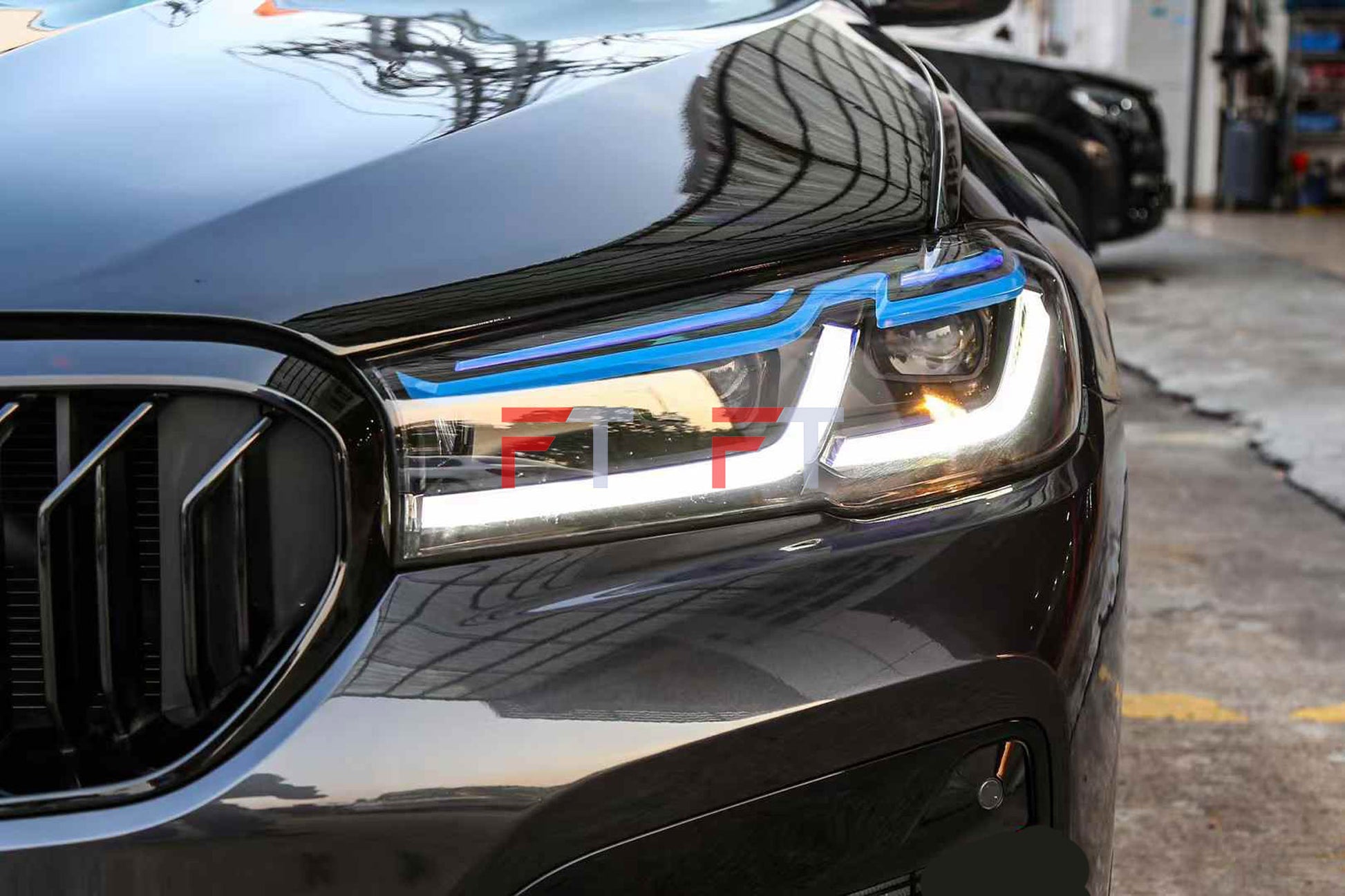BMW M5 F90 style upgrade front bumper assembly for BMW G30 G38 2020-2024