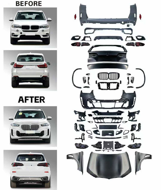 BMW X5 G05 LCI style body kit 2023 for BMW X5 F15 2014-2018