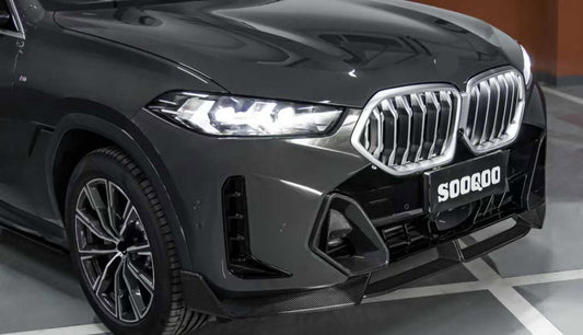 Authentic SOOQOO dry carbon fiber body kit for BMW X6 G06 LCI 2023+