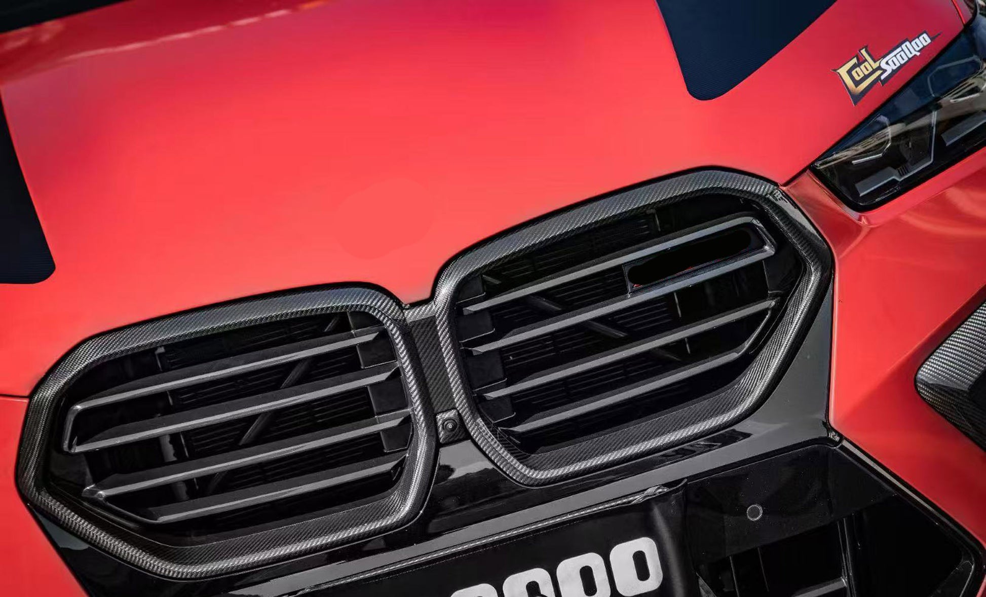 Authentic SOOQOO dry carbon fiber body kit for BMW X6M F96 Competition 2023+