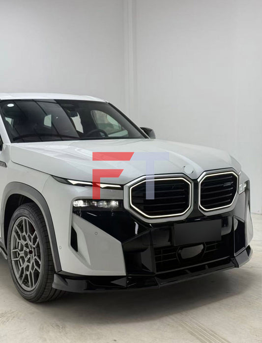Gloss Black Body Kit for BMW XM G09 2023+ Front Lip Side Skirts Rear Diffuser Roof Spoiler Maxton