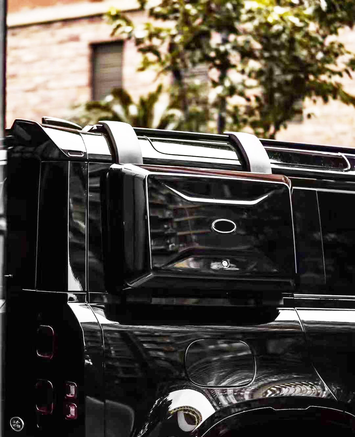 Gloss black wide body kit 007 for Land Rover Defender L663 110 2020+