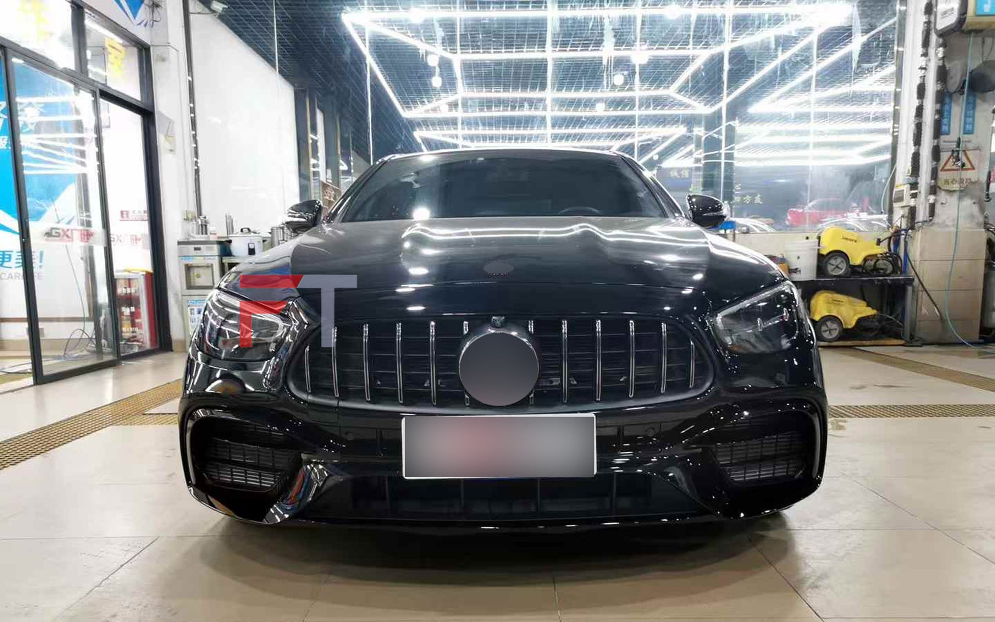 E63 AMG style front bumper kit for Mercedes Benz E Class W213 2021 - 2024