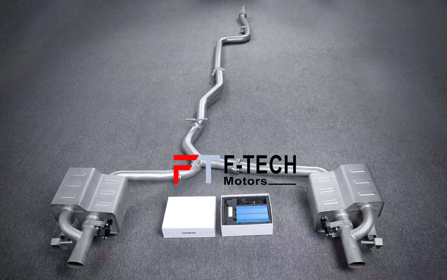 F-Tech Motors Catback Exhaust System for Mercedes Benz E Class W213 2016 - 2021 2L