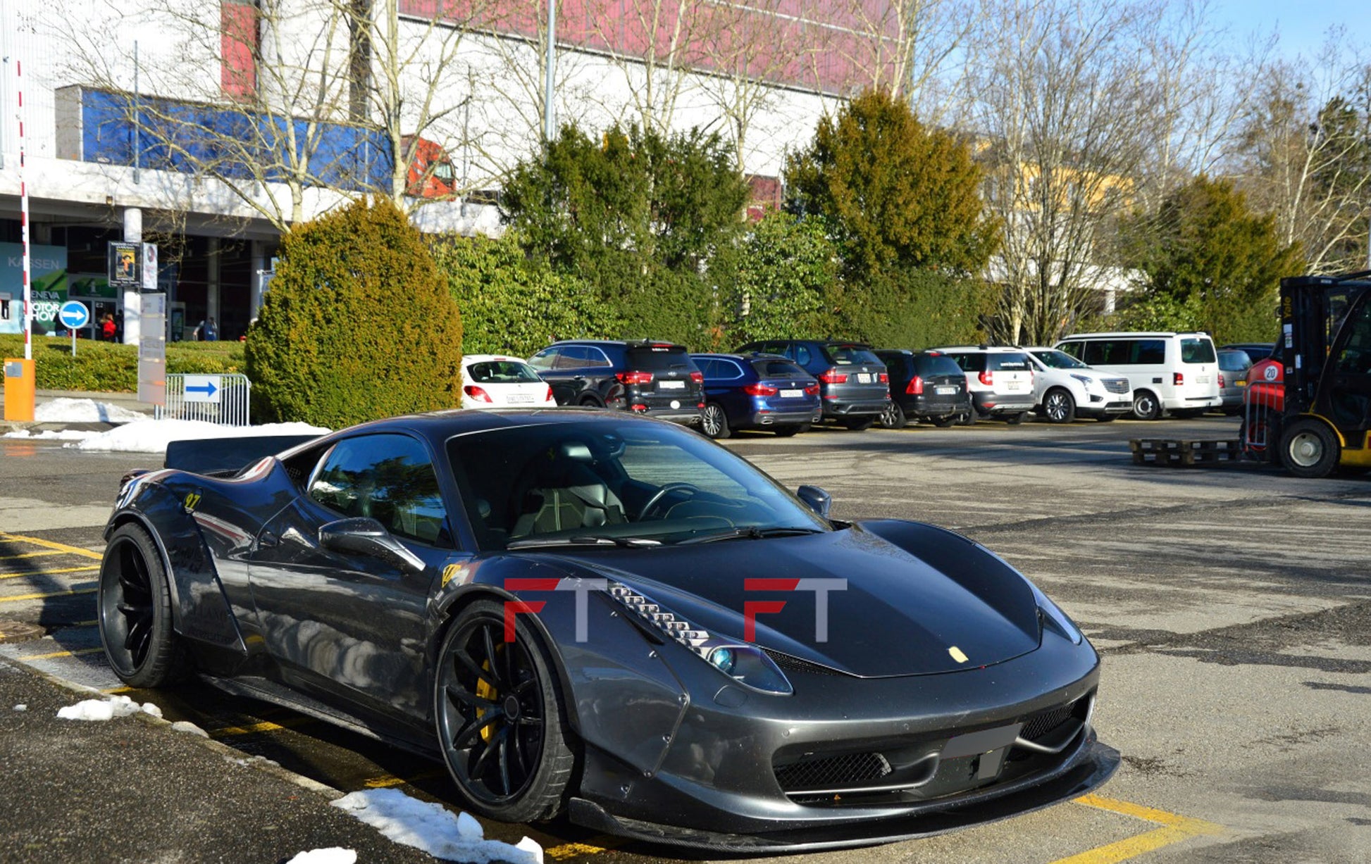 Wide body kit for Ferrari 458 Italia 2010 - 2015 LB
