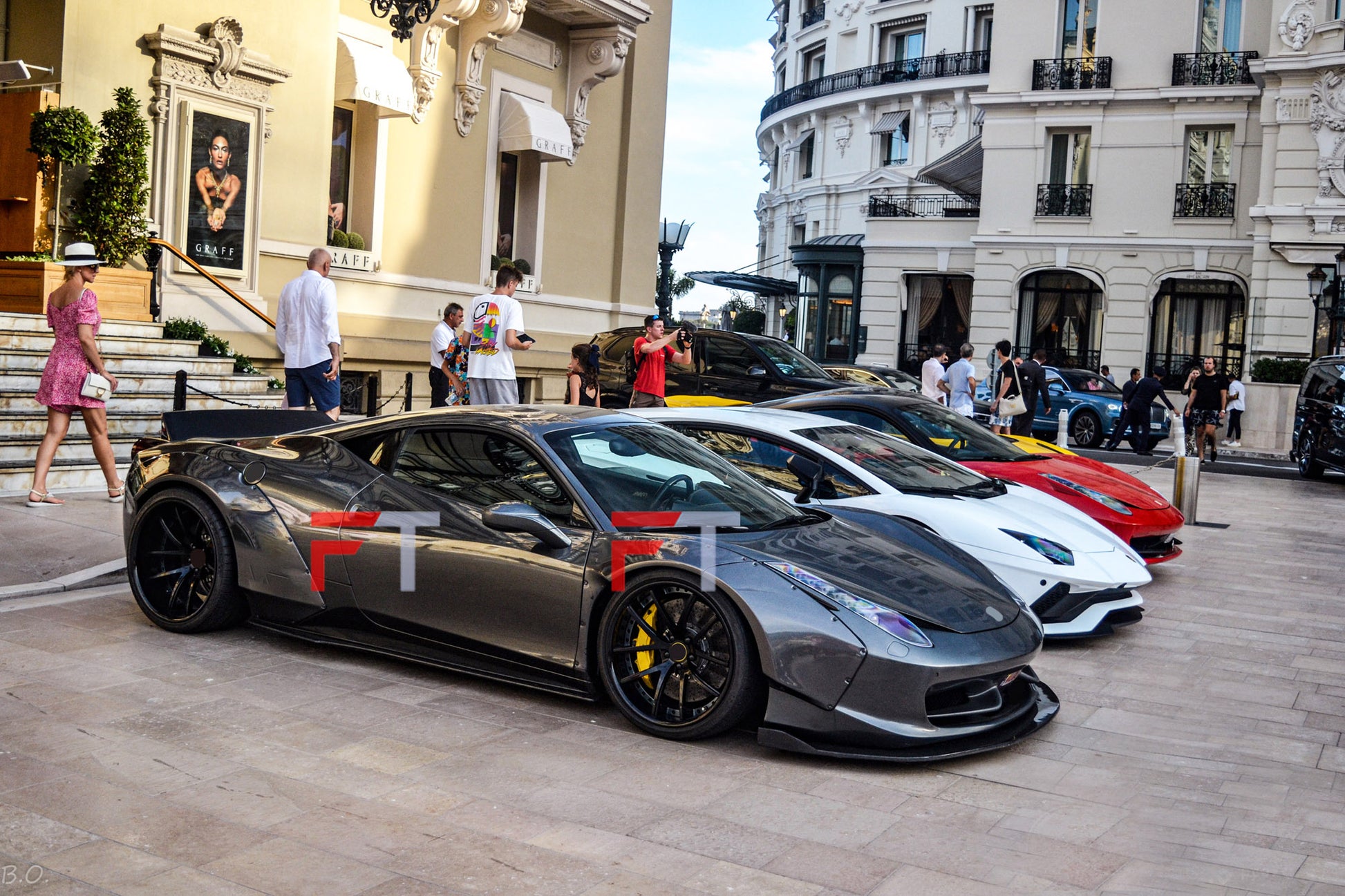 Wide body kit for Ferrari 458 Italia 2010 - 2015 LB