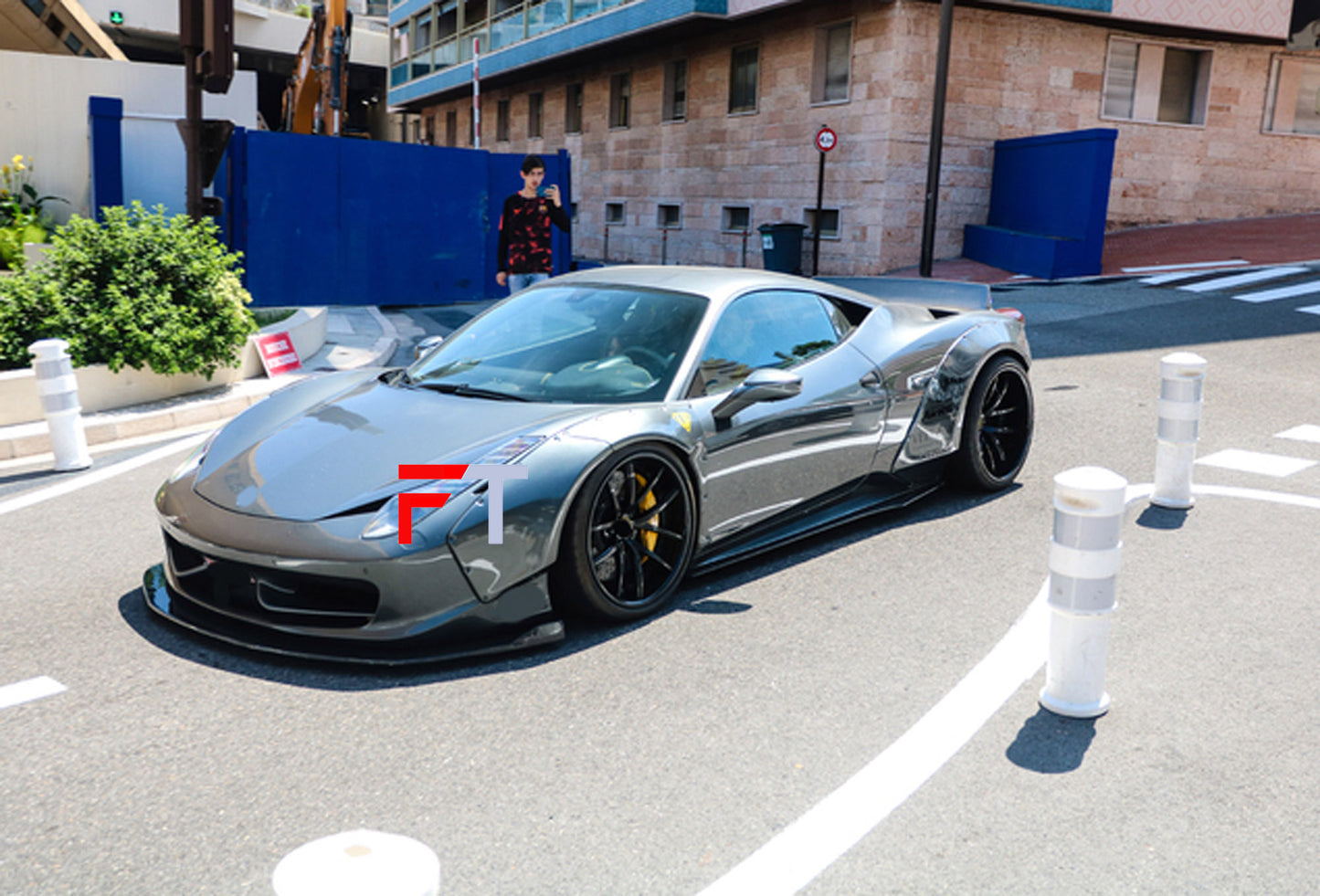 Wide body kit for Ferrari 458 Italia 2010 - 2015 LB