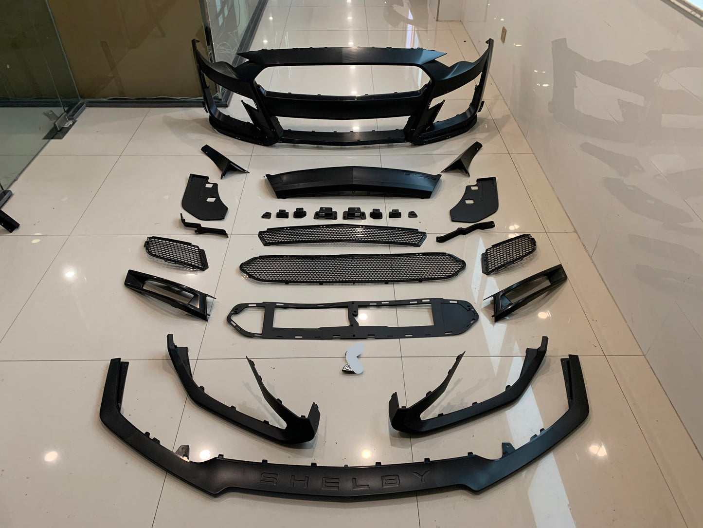 Upgrade body kit GT500 Shelby style for Ford Mustang 2017 - 2023