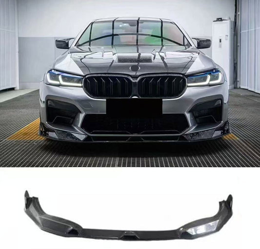 Forged carbon fiber body kit front lip rear diffuser for BMW M5 F90 Competition LCI 2021 - 2024