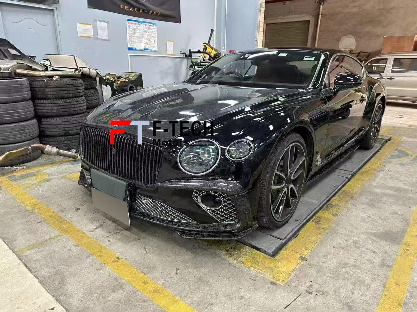 Forged Carbon Fiber Body Kit For Bentley Continental GT GTC W12 2017 - 2023