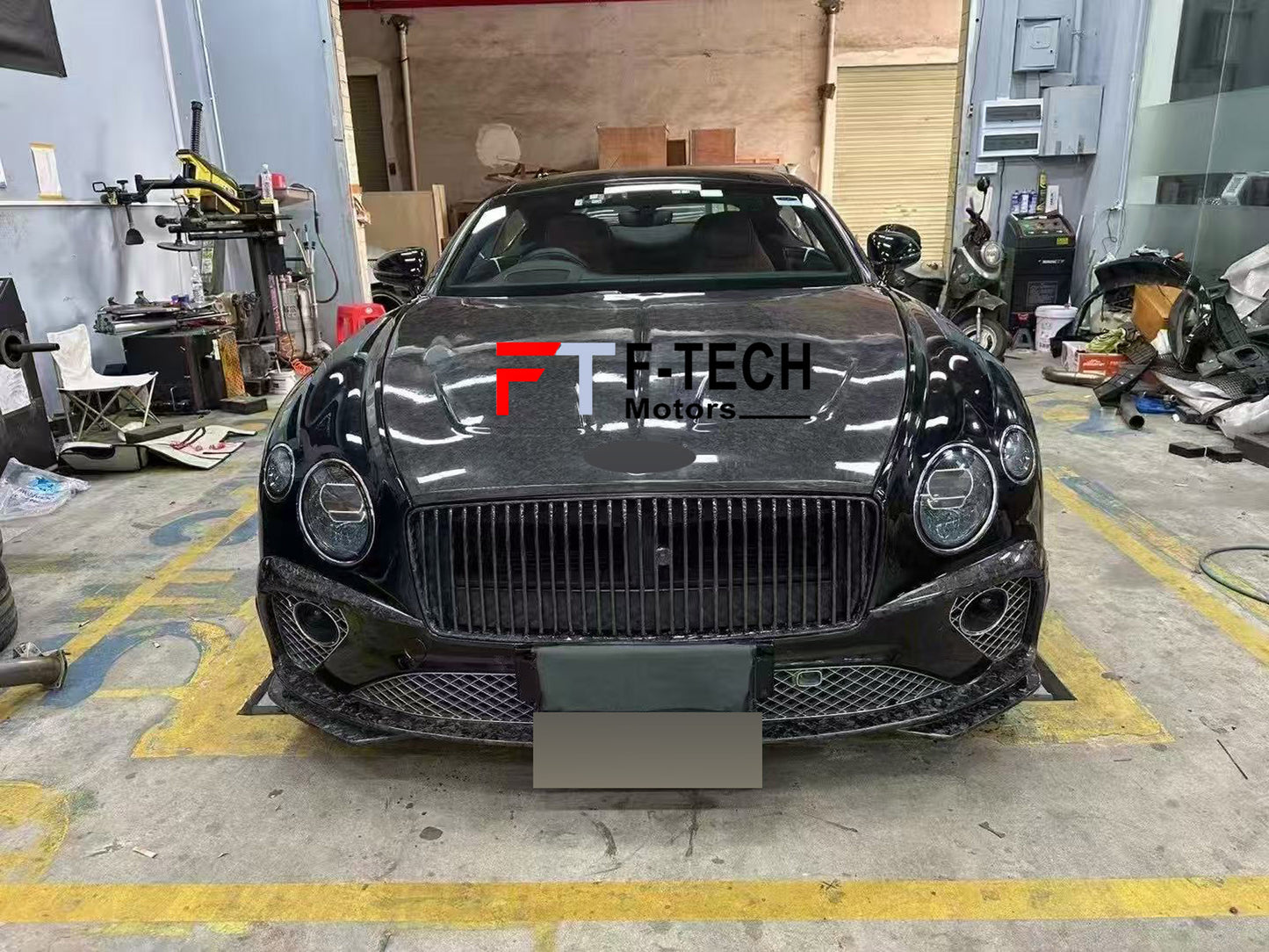 Forged Carbon Fiber Body Kit For Bentley Continental GT GTC W12 2017 - 2023