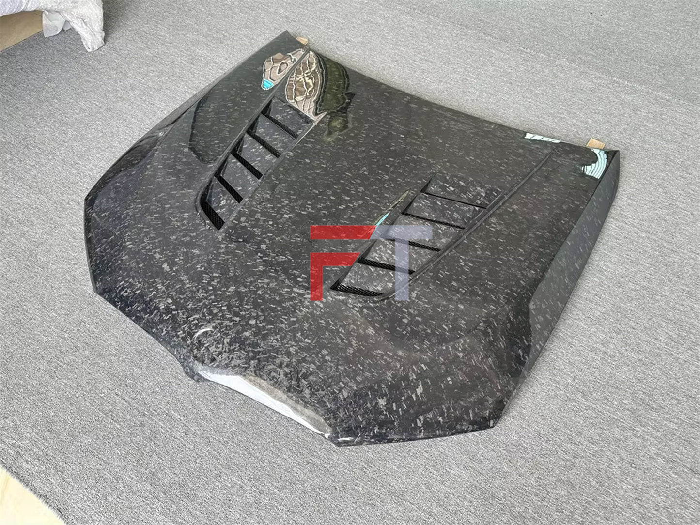 Forged carbon fiber hood bonnet for BMW M5 F90 Competition 5 Series G30 2020 - 2023