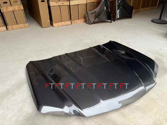 Dry carbon fiber hood bonnet for Lexus LX570 2015 - 2022 Khann