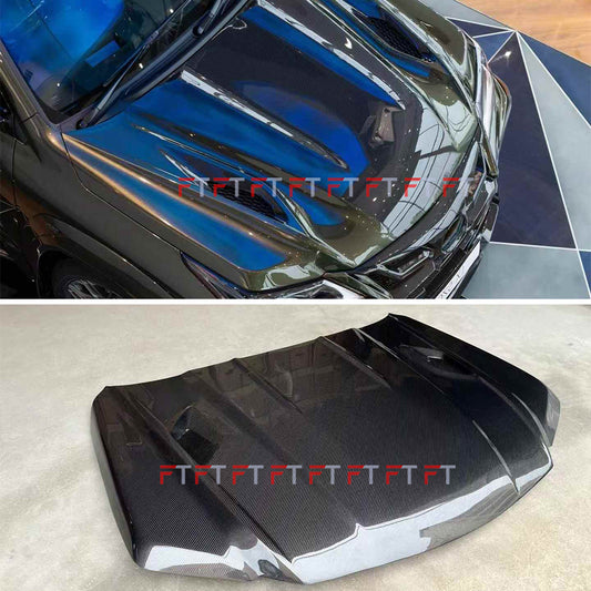 Dry carbon fiber hood bonnet for Lexus LX570 2015 - 2022 Khann