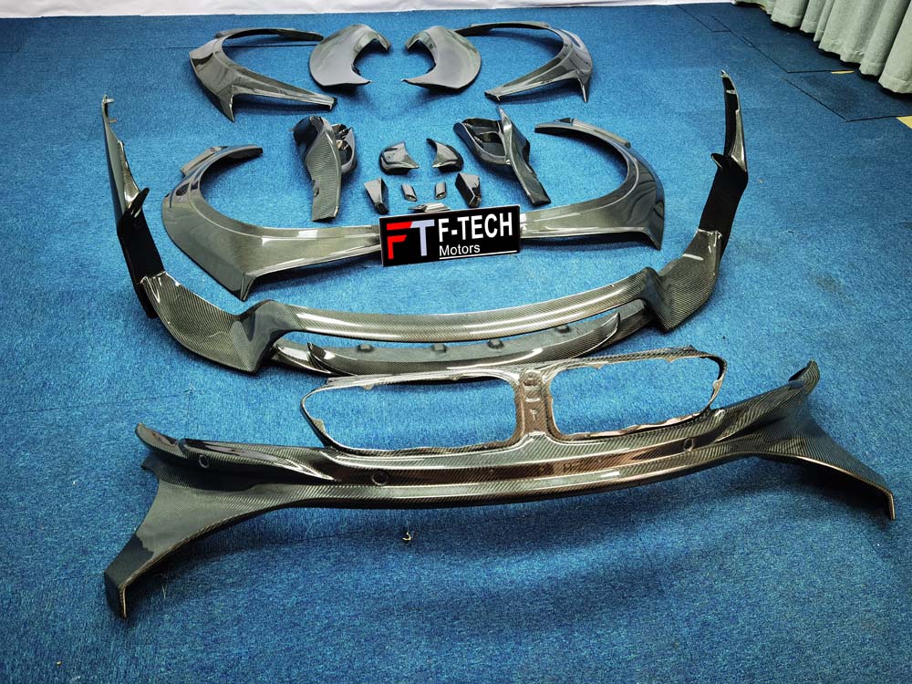 Carbon fiber wide body kit for BMW i8 2014 - 2018 liberty walk