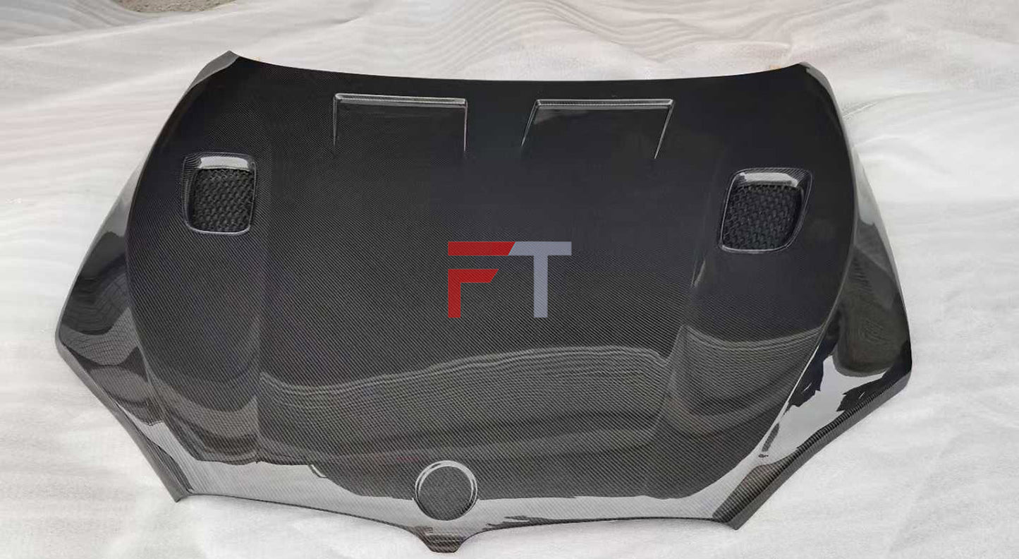 Dry carbon fiber hood bonnet for BMW X5 F15 X6 F16 2014 - 2019