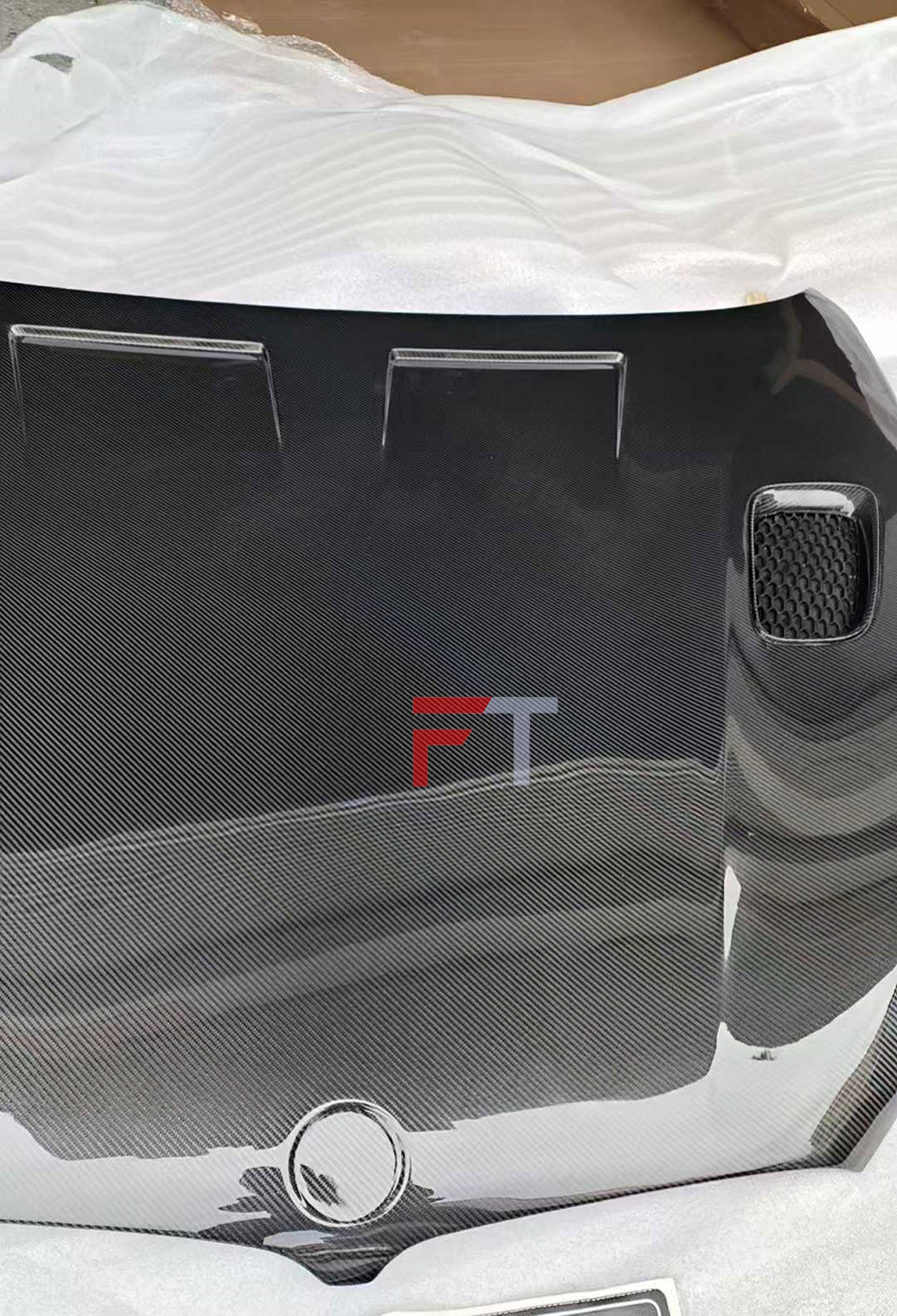 Dry carbon fiber hood bonnet for BMW X5 F15 X6 F16 2014 - 2019