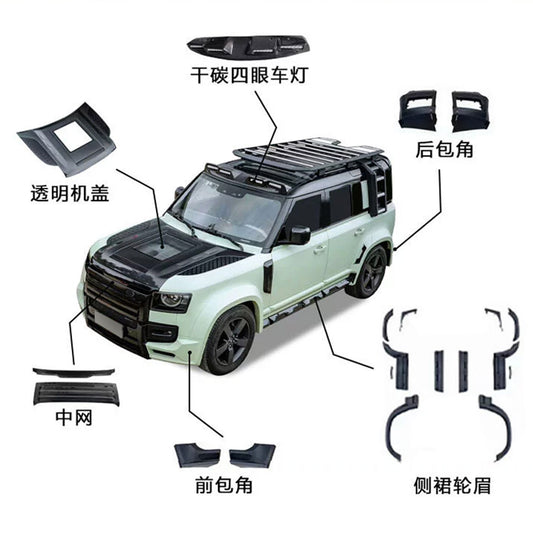 Wide body kit for Land Rover Defender L663 110 2020+