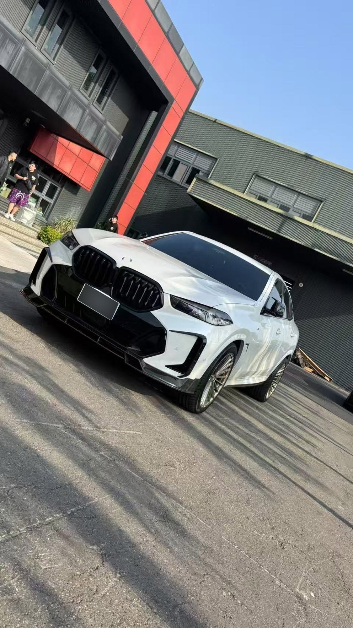 Dry carbon fiber aero kit for BMW X6 G06 LCI 2023+