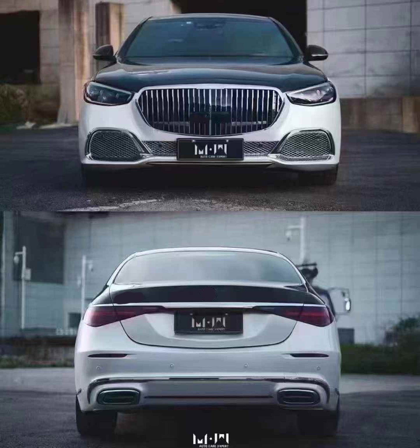 Upgrade complete body kit for Mercedes Benz S Class W223 2021+ Maybach