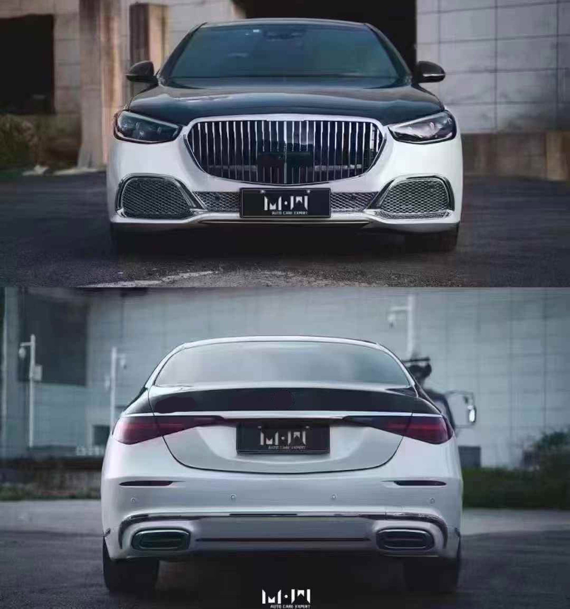 Upgrade complete body kit for Mercedes Benz S Class W223 2021+ Maybach