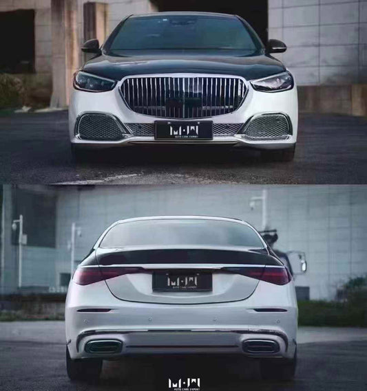 Upgrade complete body kit for Mercedes Benz S Class W223 2021+ Maybach