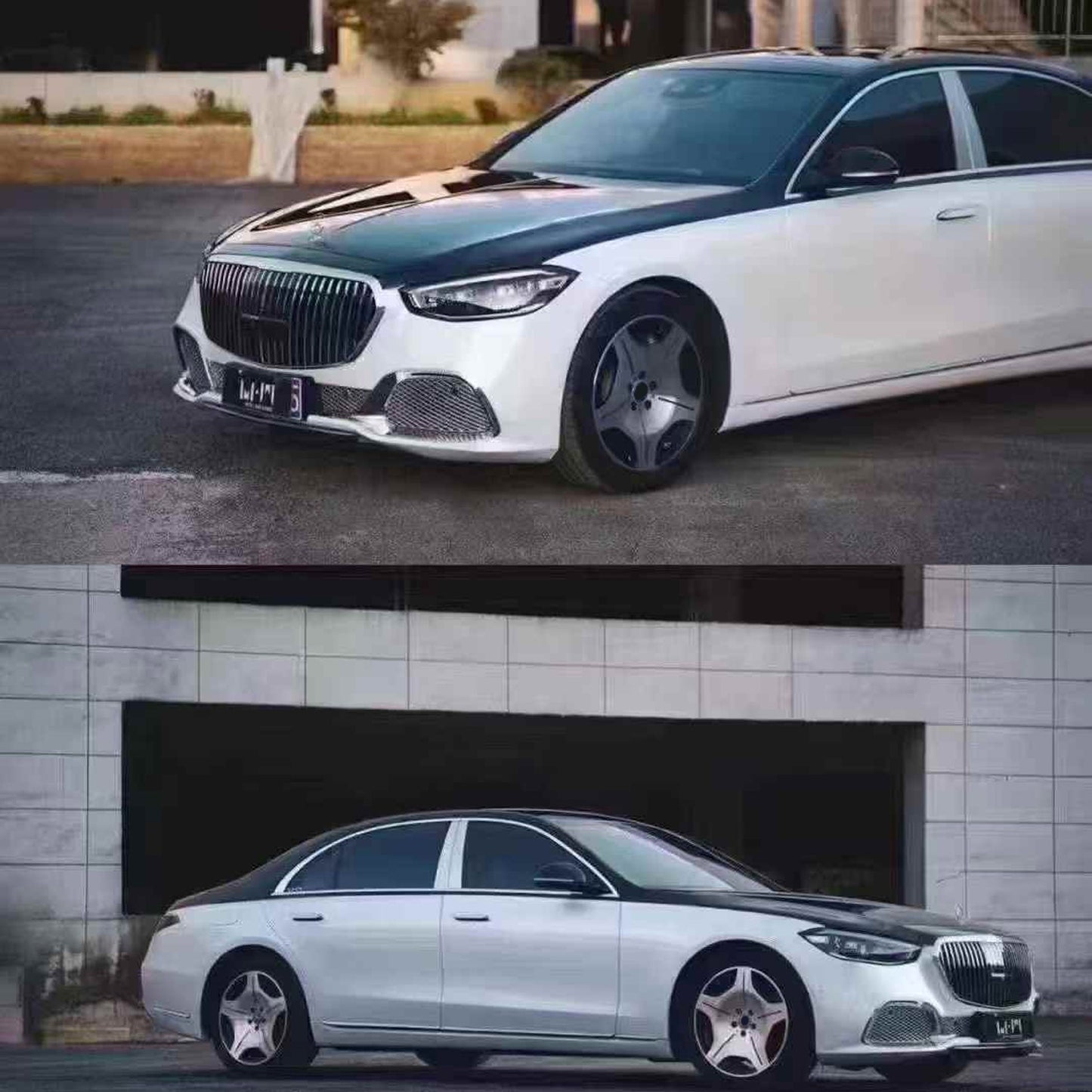 Upgrade complete body kit for Mercedes Benz S Class W223 2021+ Maybach