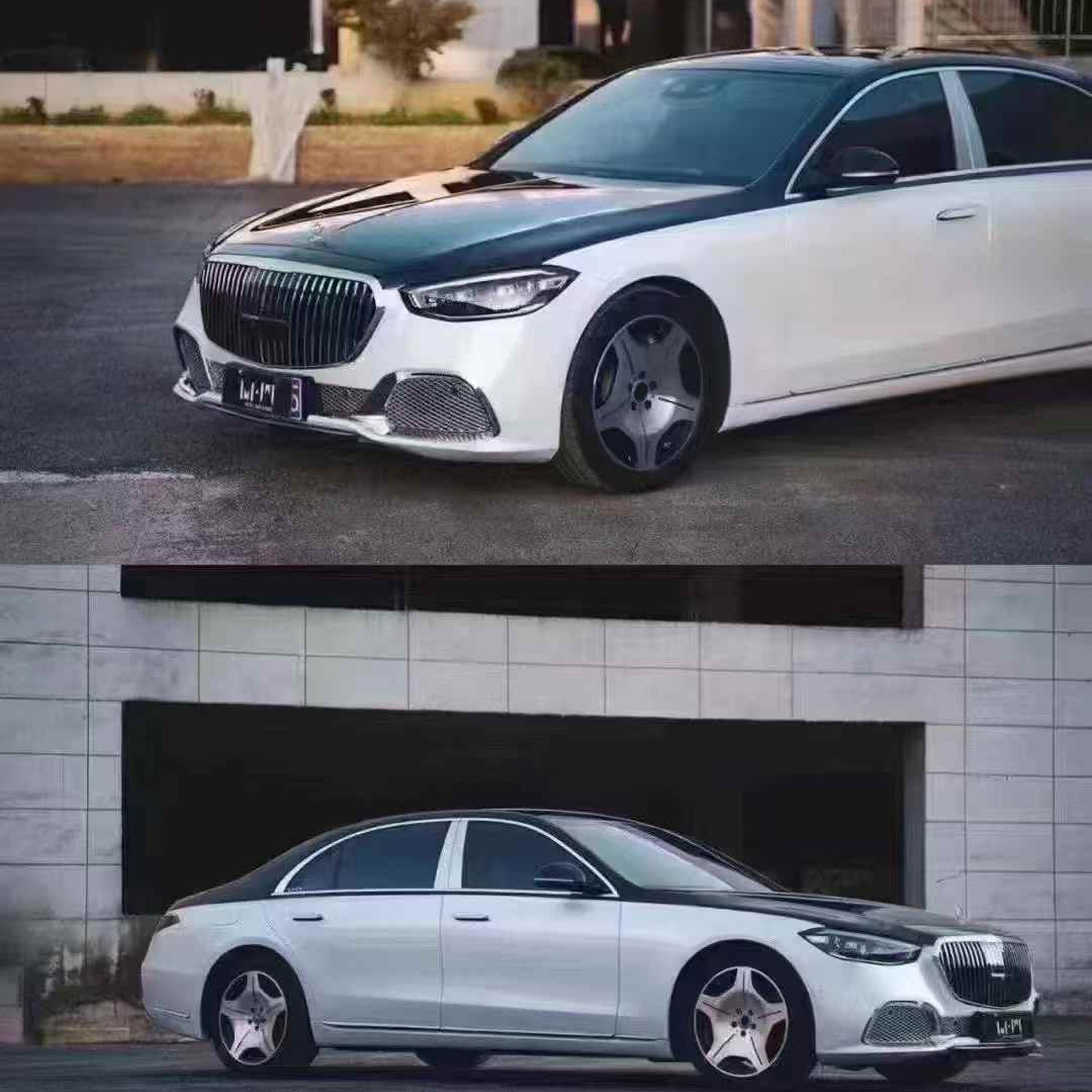 Upgrade complete body kit for Mercedes Benz S Class W223 2021+ Maybach
