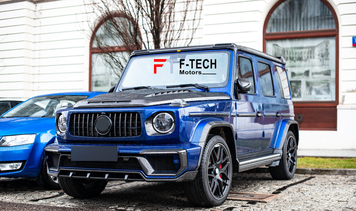 Dry Carbon Fiber Body Kit For Mercedes Benz G Class W463A W464 G63 G500 G550 AMG 2019 - 2023