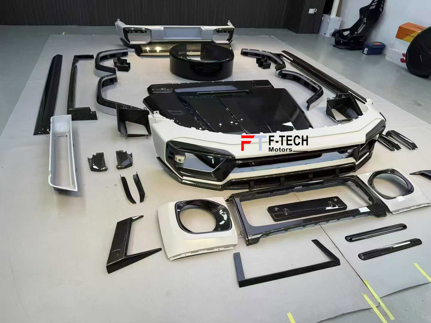 Dry Carbon Fiber Body Kit For Mercedes Benz G Class W463A W464 G63 G500 G550 AMG 2019 - 2023