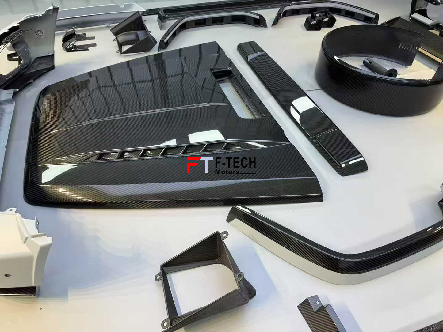 Dry Carbon Fiber Body Kit For Mercedes Benz G Class W463A W464 G63 G500 G550 AMG 2019 - 2023