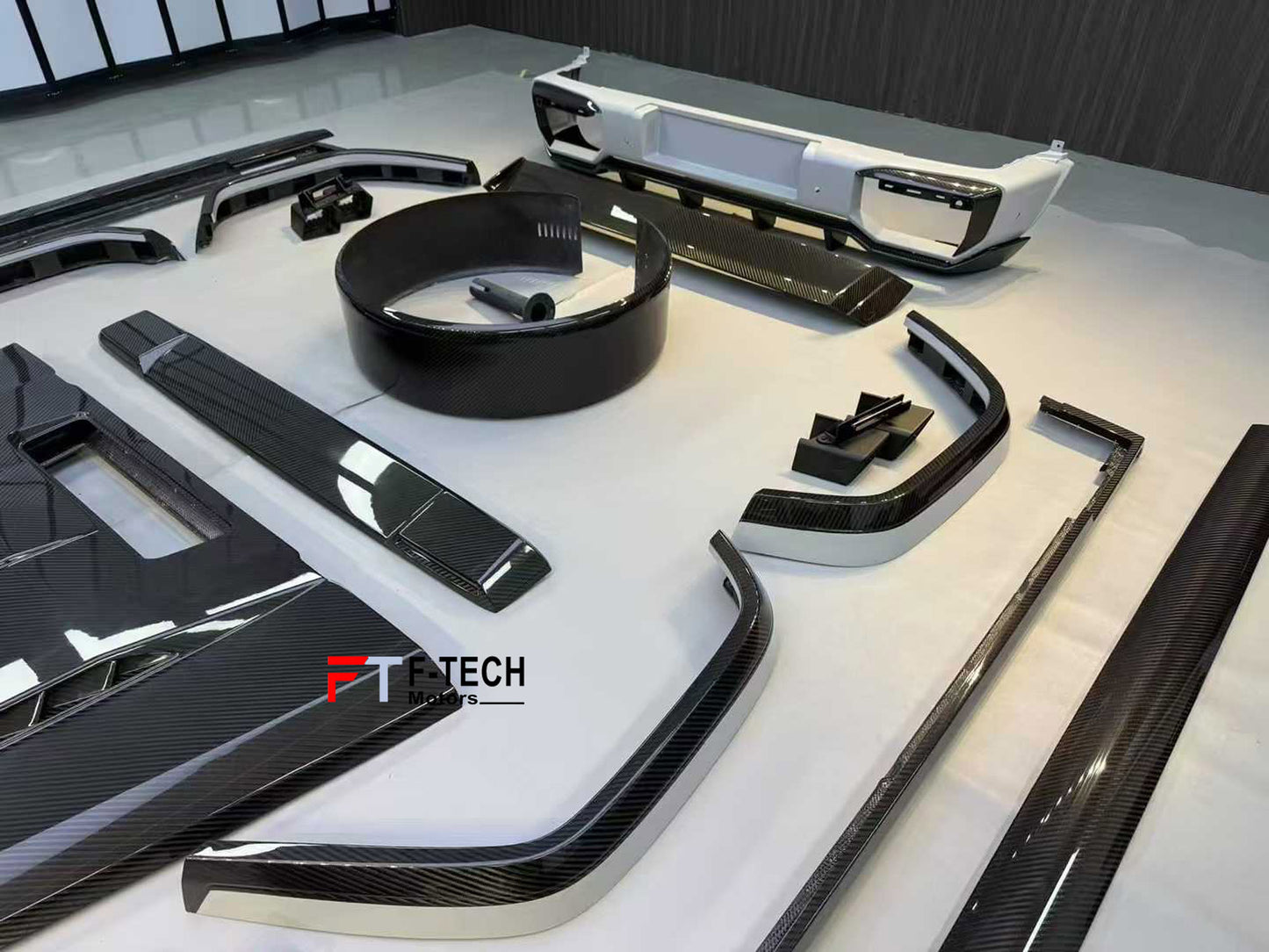 Dry Carbon Fiber Body Kit For Mercedes Benz G Class W463A W464 G63 G500 G550 AMG 2019 - 2023
