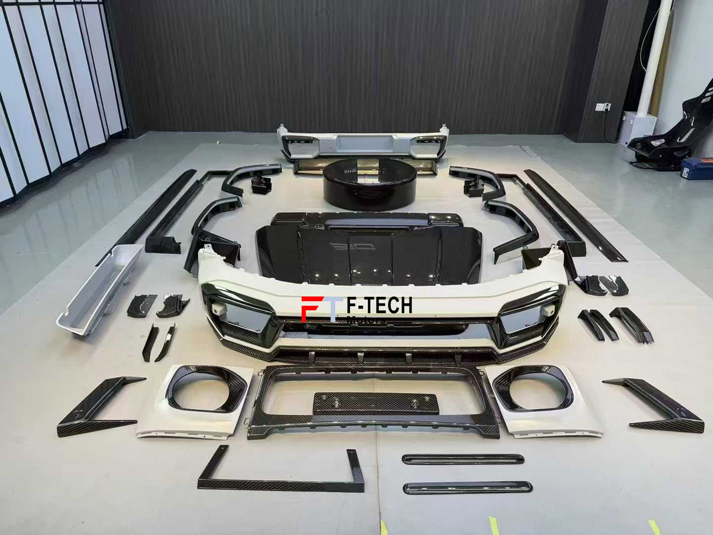 Dry Carbon Fiber Body Kit For Mercedes Benz G Class W463A W464 G63 G500 G550 AMG 2019 - 2023