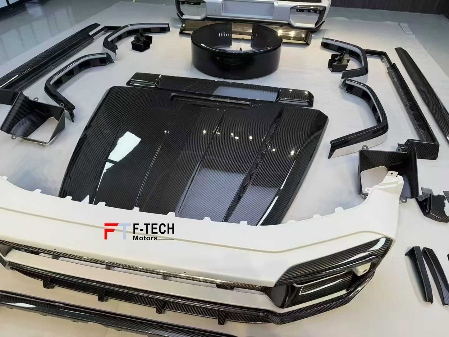 Dry Carbon Fiber Body Kit For Mercedes Benz G Class W463A W464 G63 G500 G550 AMG 2019 - 2023
