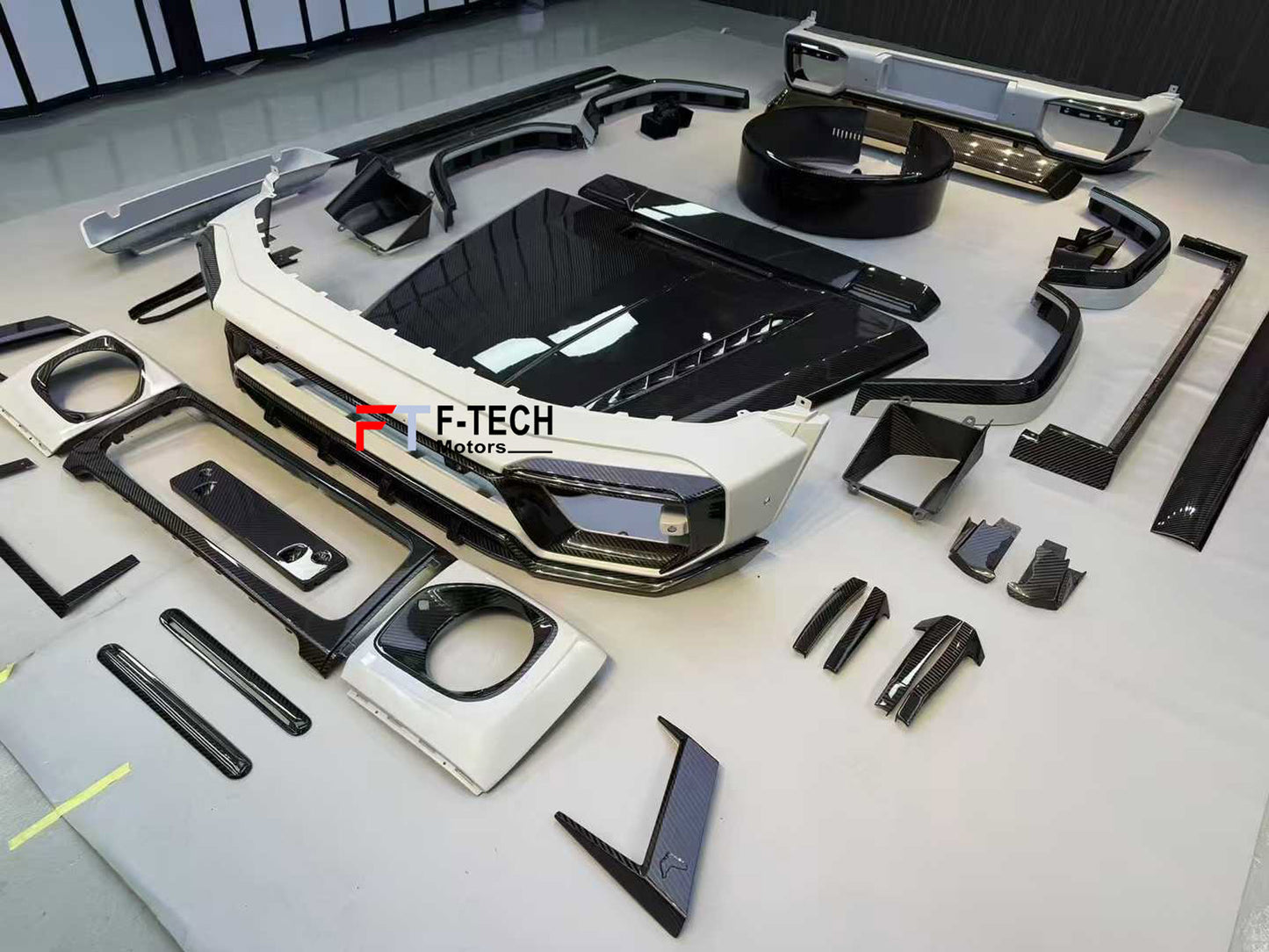 Dry Carbon Fiber Body Kit For Mercedes Benz G Class W463A W464 G63 G500 G550 AMG 2019 - 2023
