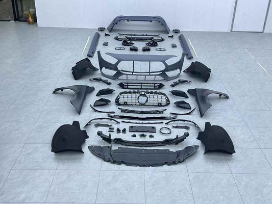 A45S AMG conversion body kit for Mercedes Benz A Class W177 Sedan 2022+