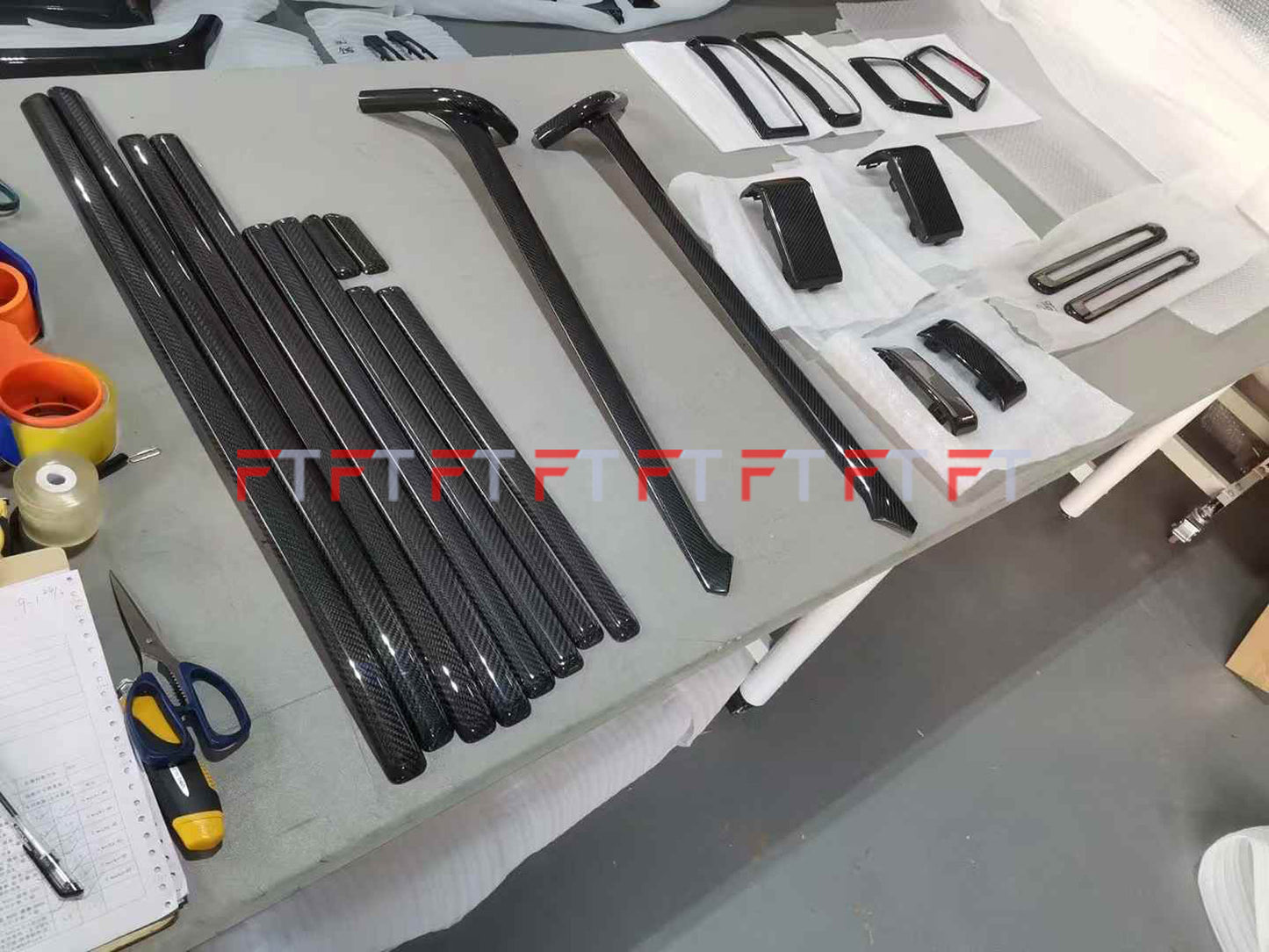 Dry carbon fiber complete exterior trim kit for Mercedes Benz G-Class W465 G63 AMG 2024+