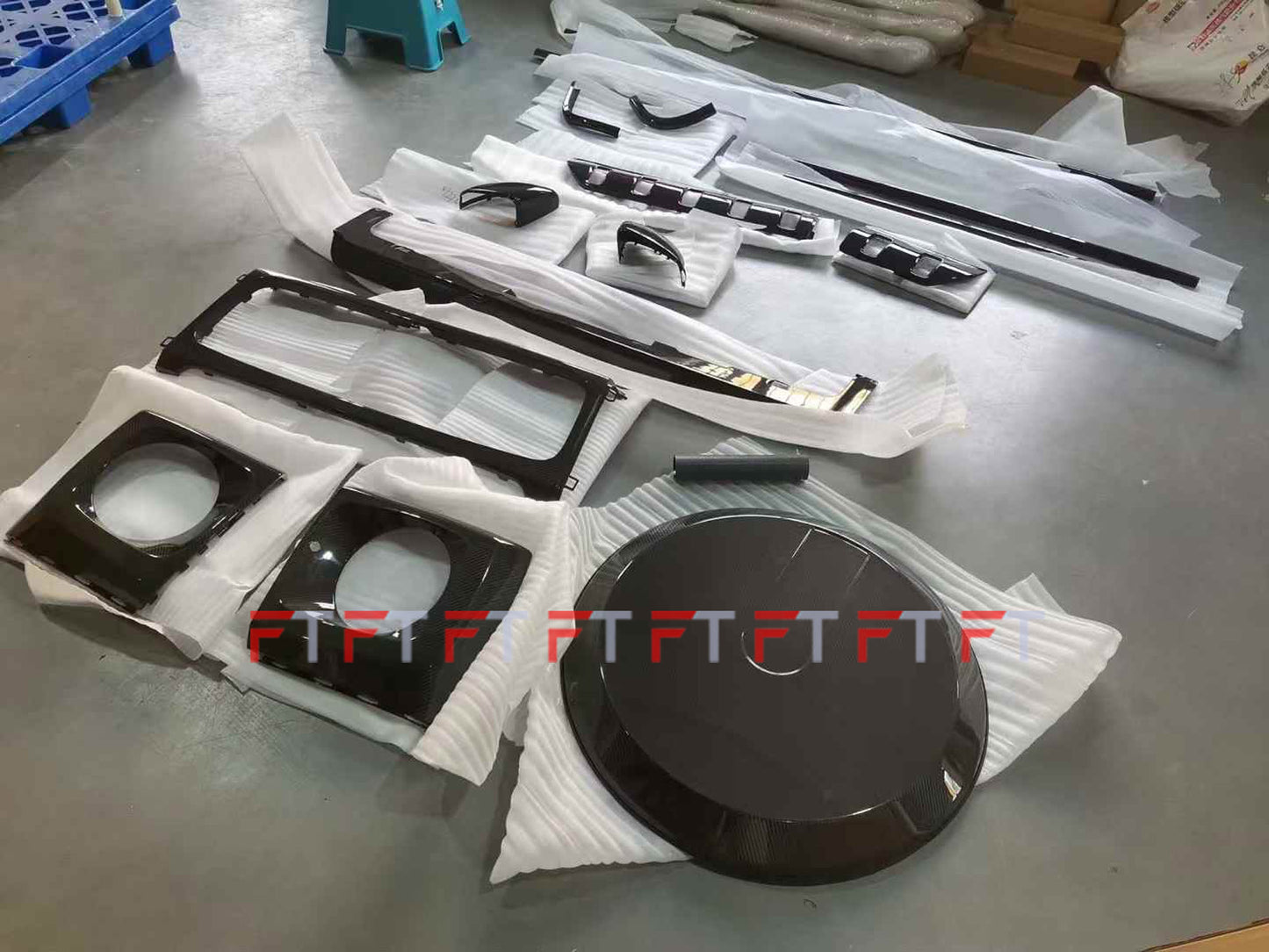 Dry carbon fiber complete exterior trim kit for Mercedes Benz G-Class W465 G63 AMG 2024+