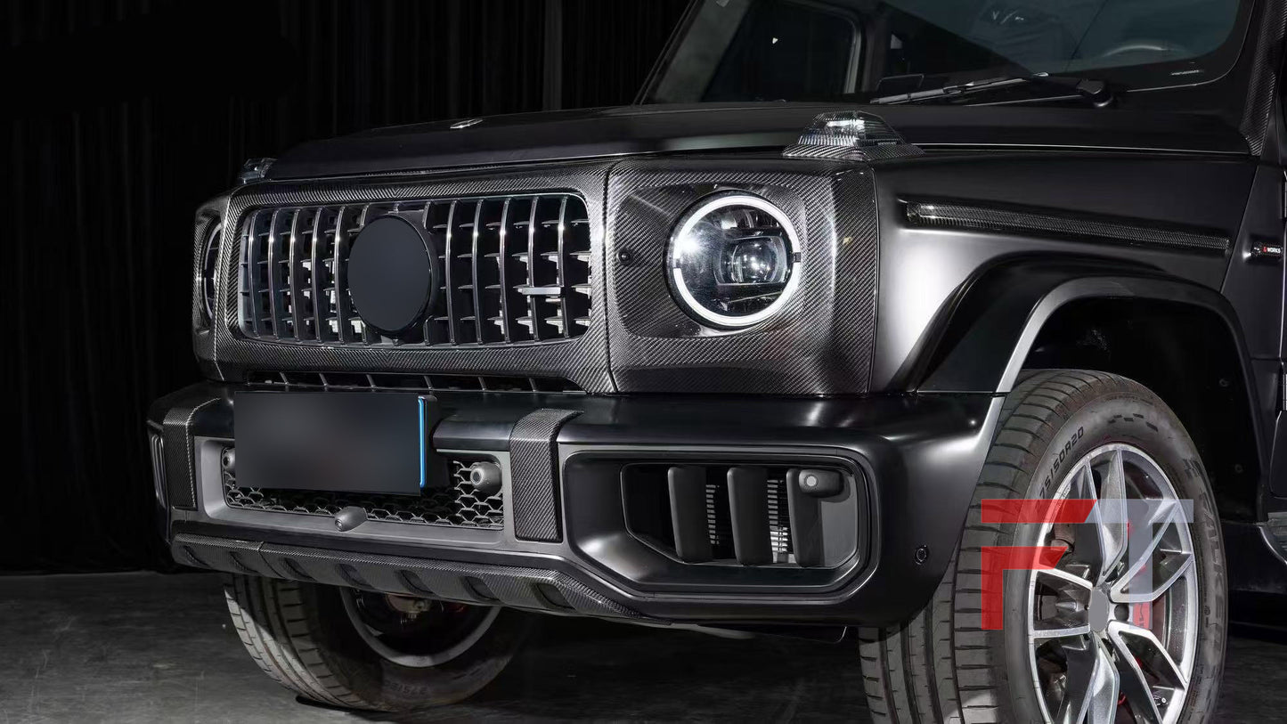 Dry carbon fiber complete exterior trim kit for Mercedes Benz G-Class W465 G63 AMG 2024+