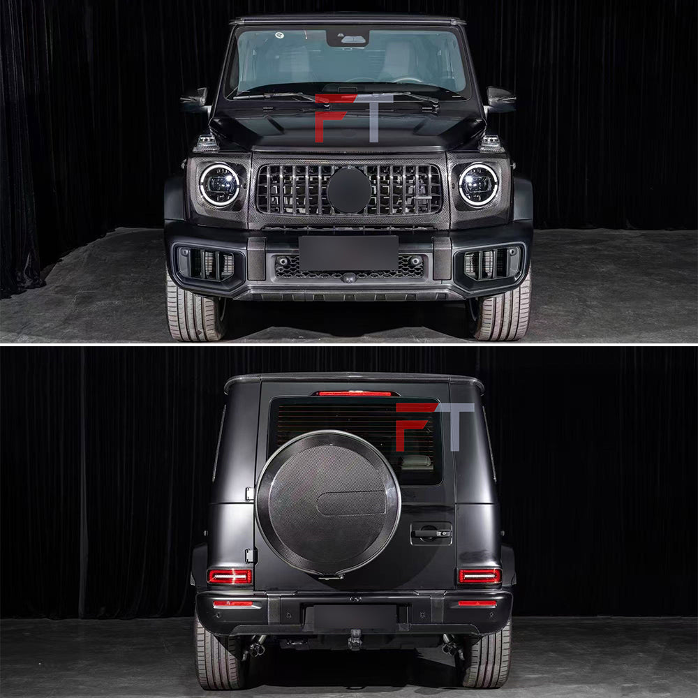Dry carbon fiber complete exterior trim kit for Mercedes Benz G-Class W465 G63 AMG 2024+