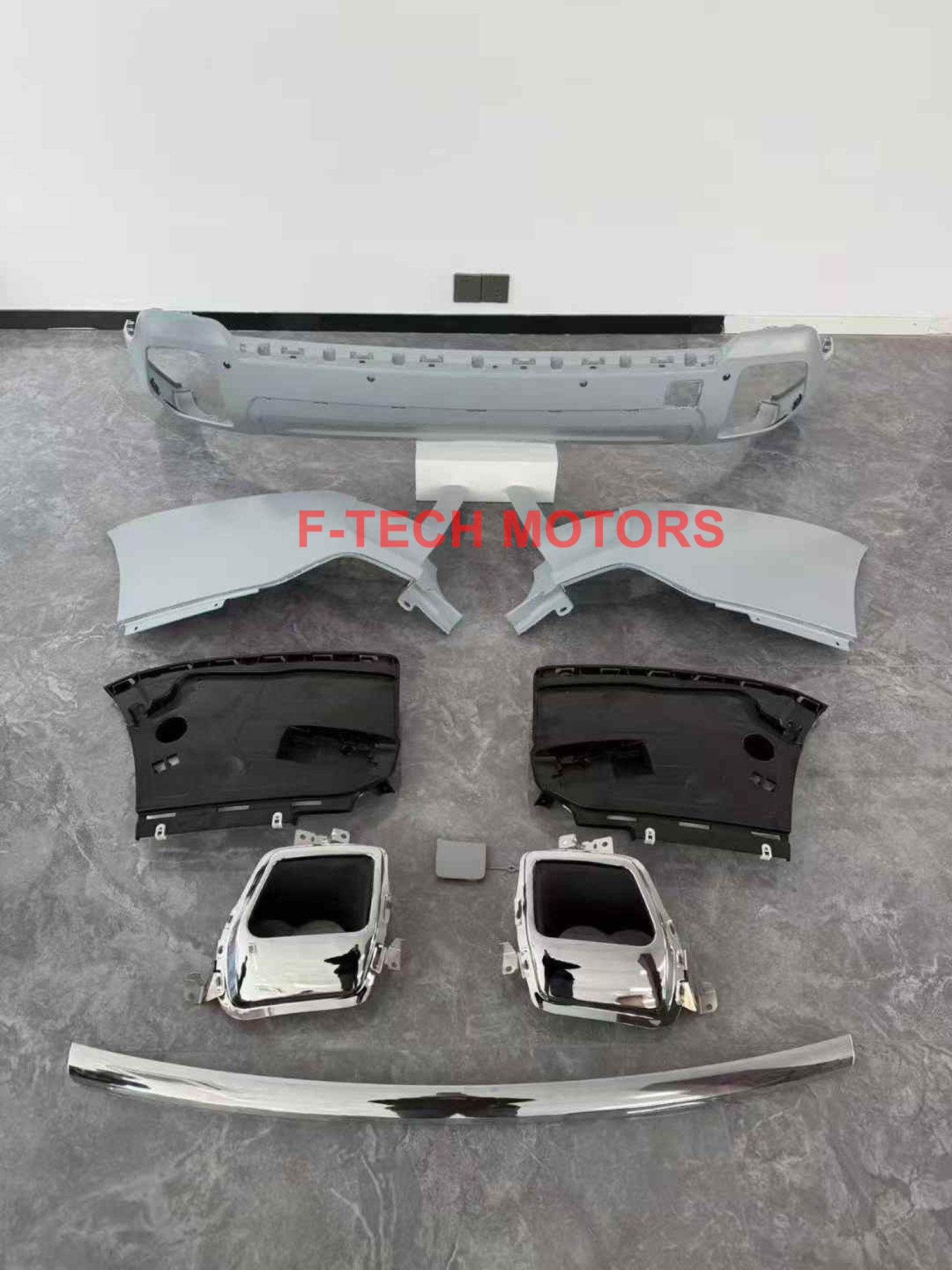 2025 Style facelift upgrade body kit front bumper for Rolls Royce Cullinan 2018 - 2023