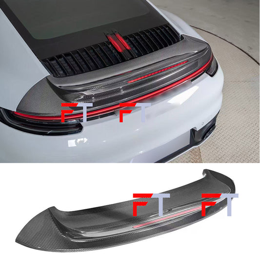 Rear deck lid spoiler for Porsche 911 992.1 Carrera 4 S 2019 - 2023